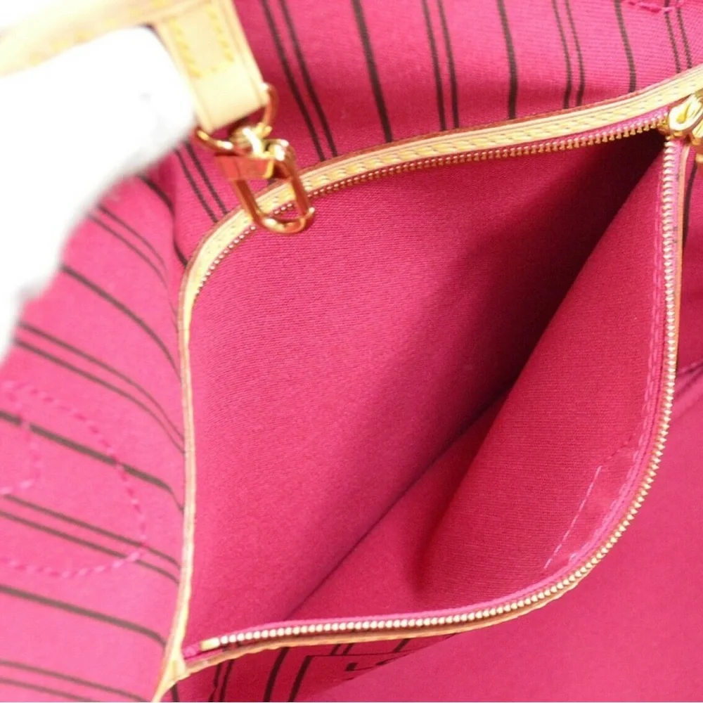 Authentic Louis Vuitton neverfull MM pivone NEW - Picture 7 of 11